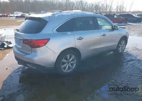 2015 Acura Mdx Advance Pkg W/Entertainment Pkg из США, поврежденный, VIN 5FRYD4H87FB027097